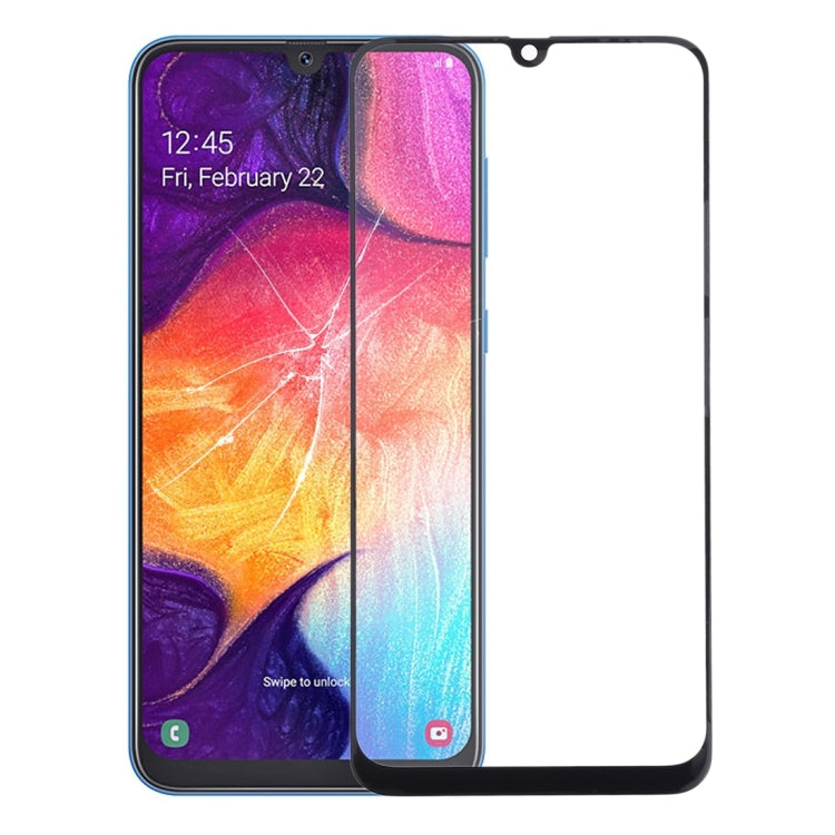 For Galaxy A50 / A30 / M30 / A4S Front Screen Outer Glass Lens (Black) - free shipping - PMc TechLife - Order now!