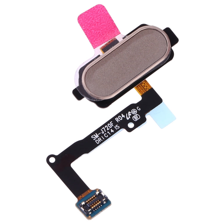 For Galaxy J7 Duo SM-J720F Fingerprint Sensor Flex Cable(Gold) - free shipping - PMc TechLife - Order now!