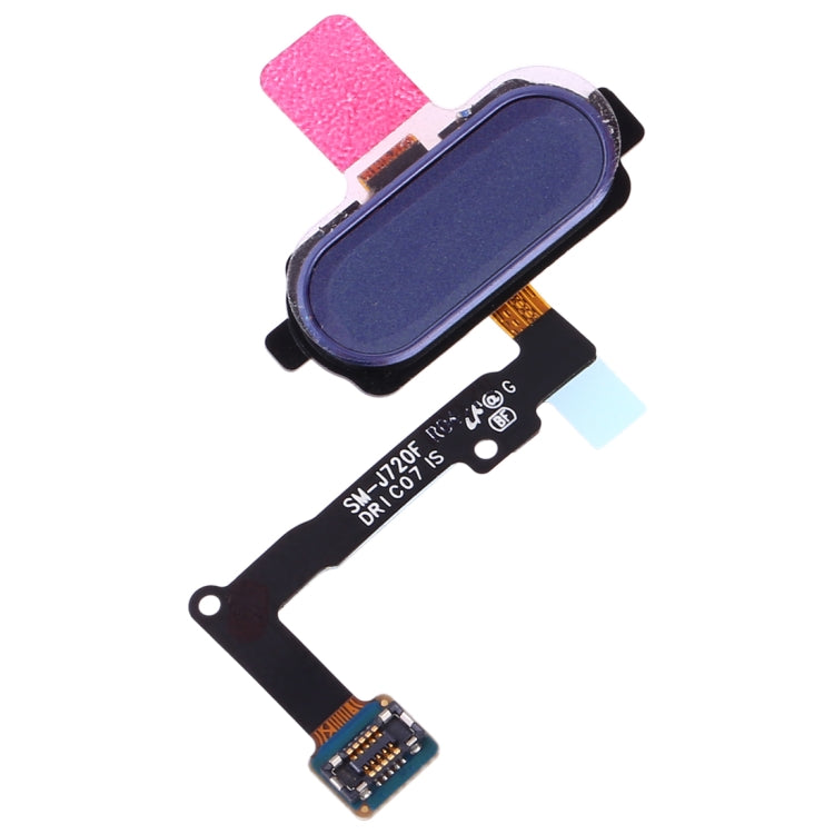 For Galaxy J7 Duo SM-J720F Fingerprint Sensor Flex Cable(Blue) - free shipping - PMc TechLife - Order now!