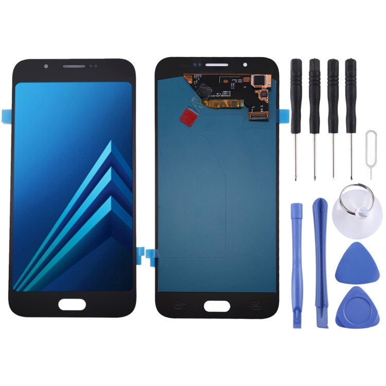 Oled LCD Screen for Galaxy A8 with Digitizer Full Assembly (Black) - free shipping - PMc TechLife - Order now!