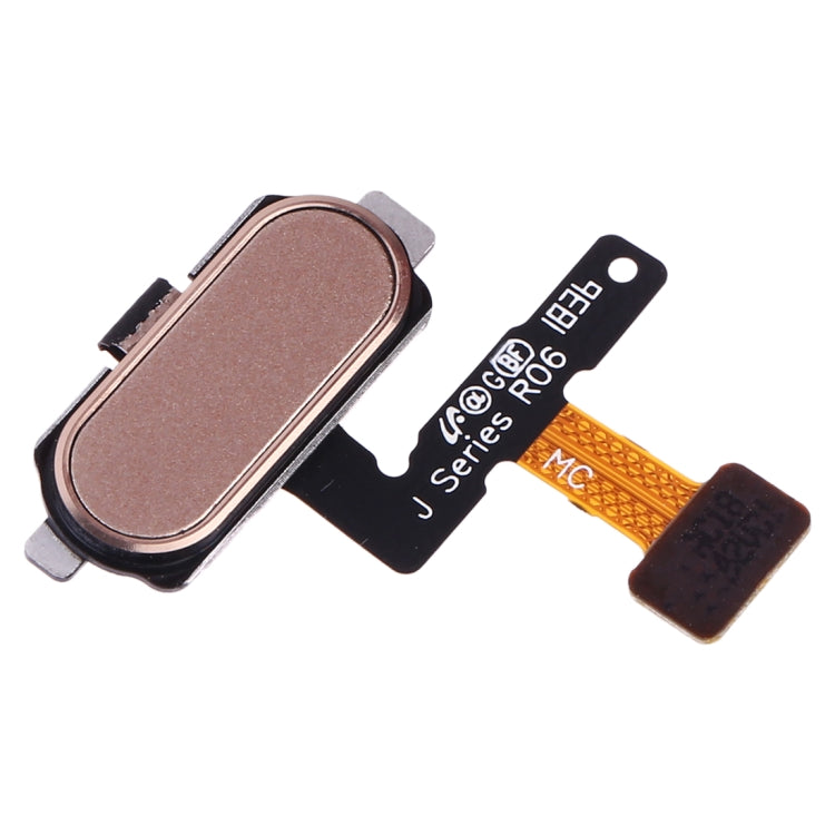 For Galaxy J7 (2017) SM-J730F/DS SM-J730/DS Fingerprint Sensor Flex Cable(Gold) - Flex Cable by PMC Jewellery | Online Shopping South Africa | PMC Jewellery | Buy Now Pay Later Mobicred