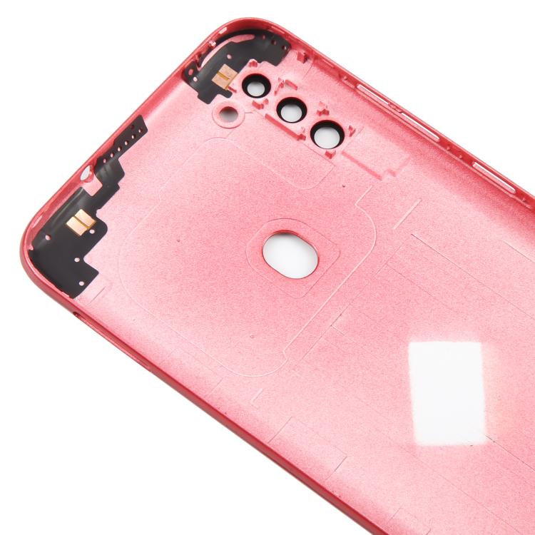 For Samsung Galaxy A11 SM-A115F Back Cover with Camera Lens Cover(Red) - free shipping - PMC TechLife - Order now!