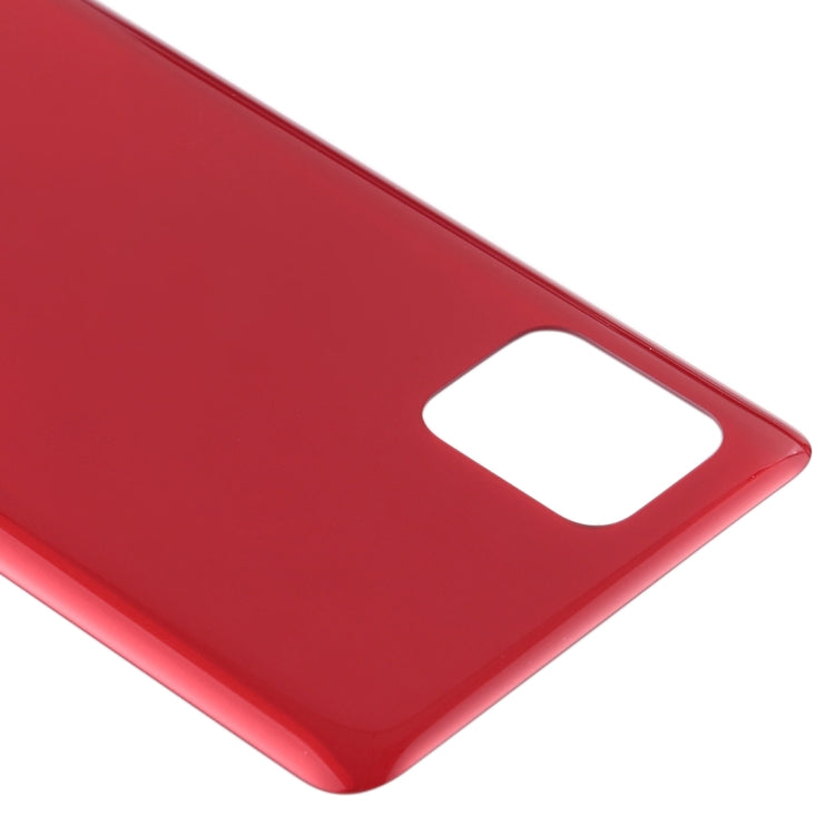 For Samsung Galaxy A91 Battery Back Cover (Red) - Back Cover by PMC Jewellery | Online Shopping South Africa | PMC Jewellery | Buy Now Pay Later Mobicred