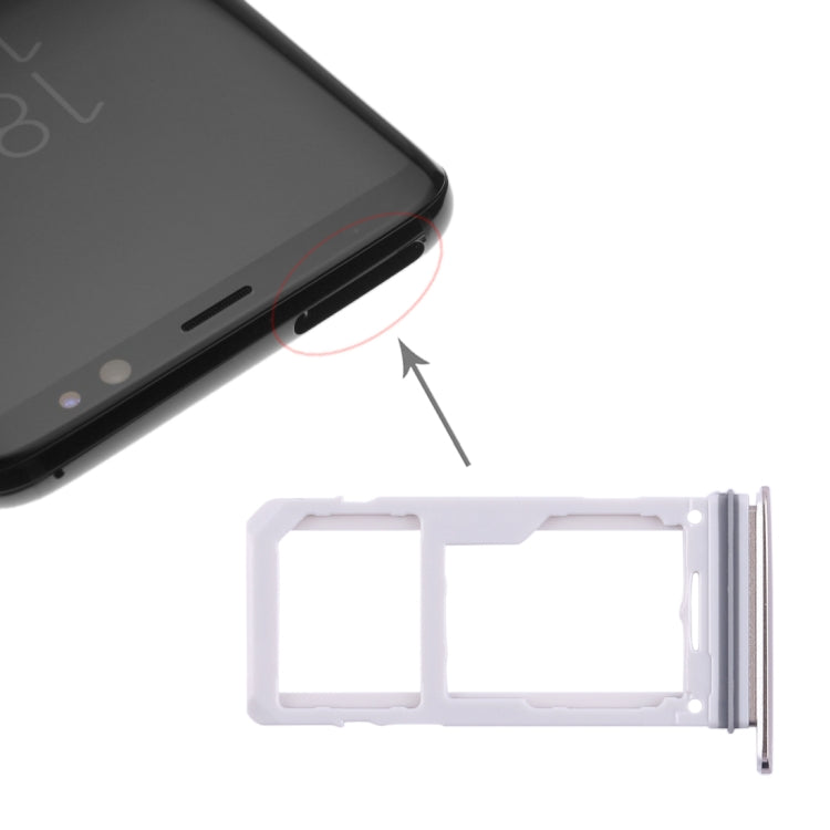 For Galaxy S8 / S8+ 2 SIM Card Tray / Micro SD Card Tray (Gold) - free shipping - PMc TechLife - Order now!