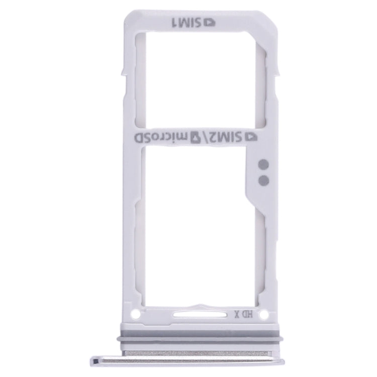 For Galaxy S8 / S8+ 2 SIM Card Tray / Micro SD Card Tray (Silver) - free shipping - PMc TechLife - Order now!