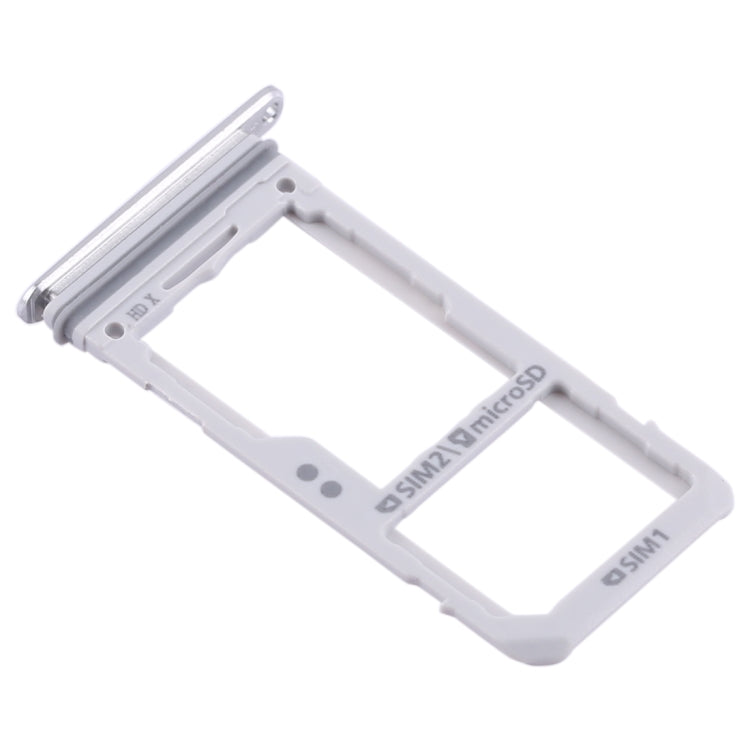 For Galaxy S8 / S8+ 2 SIM Card Tray / Micro SD Card Tray (Silver) - free shipping - PMc TechLife - Order now!