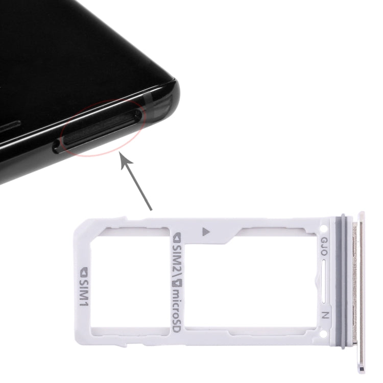 For Galaxy Note 8 2 SIM Card Tray / Micro SD Card Tray (Gold) - free shipping - PMc TechLife - Order now!