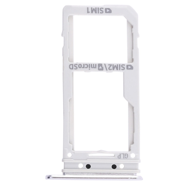 For Galaxy Note 8 2 SIM Card Tray / Micro SD Card Tray (Silver) - free shipping - PMc TechLife - Order now!