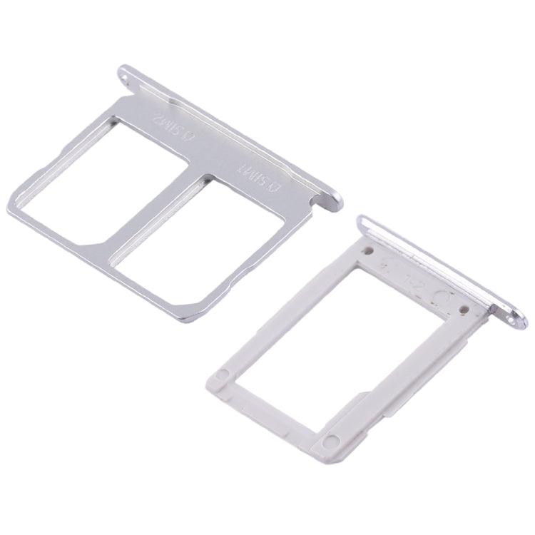 For Galaxy A9100 / A9 (2016) 2 SIM Card Tray + Micro SD Card Tray (White) - free shipping - PMc TechLife - Order now!