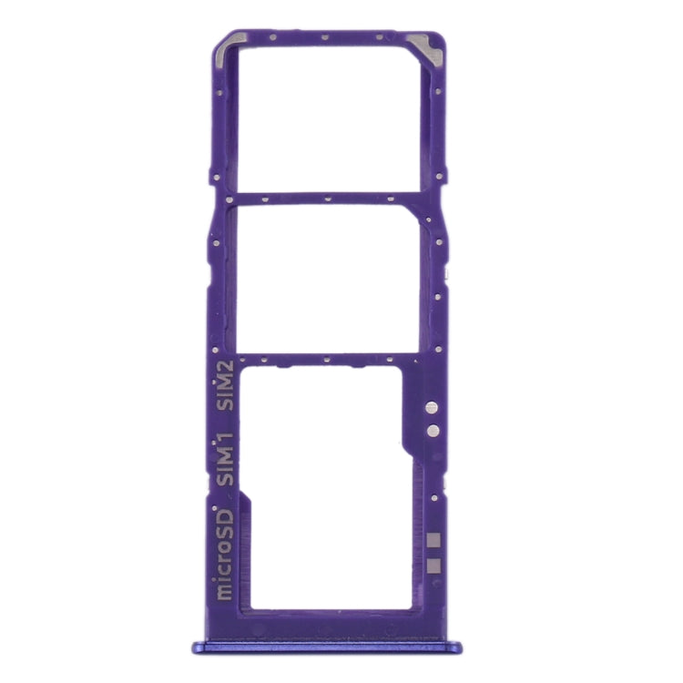 For Samsung Galaxy A30s SIM Card Tray + SIM Card Tray + Micro SD Card Tray (Blue) - free shipping - PMc TechLife - Order now!