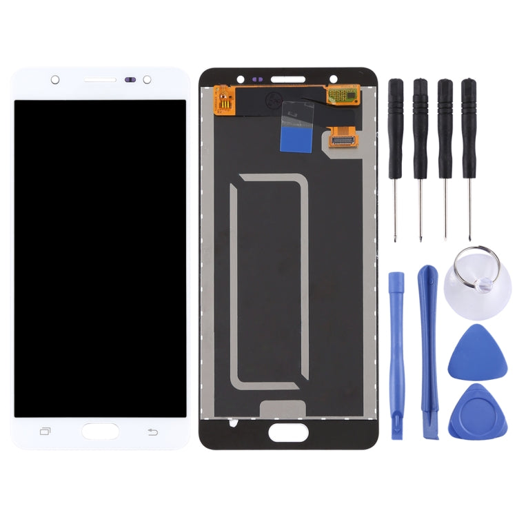 OEM LCD Screen for Galaxy J7 Max / G615 with Digitizer Full Assembly (White) - free shipping - PMc TechLife - Order now!