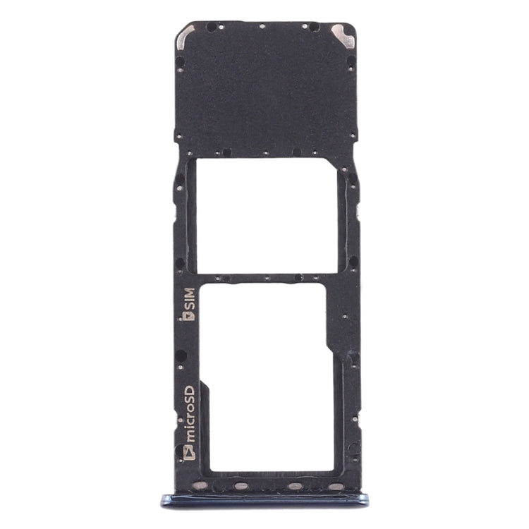 For Galaxy A7 (2018) / A750F SIM Card Tray + Micro SD Card Tray (Black) - free shipping - PMc TechLife - Order now!