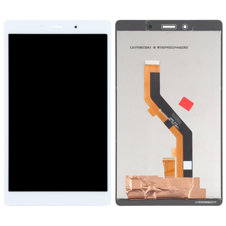 OEM LCD Screen for Samsung Galaxy Tab A 8.0 (2019) SM-T295 (LTE Version) with Digitizer Full Assembly (White) - free shipping - PMc TechLife - Order now!