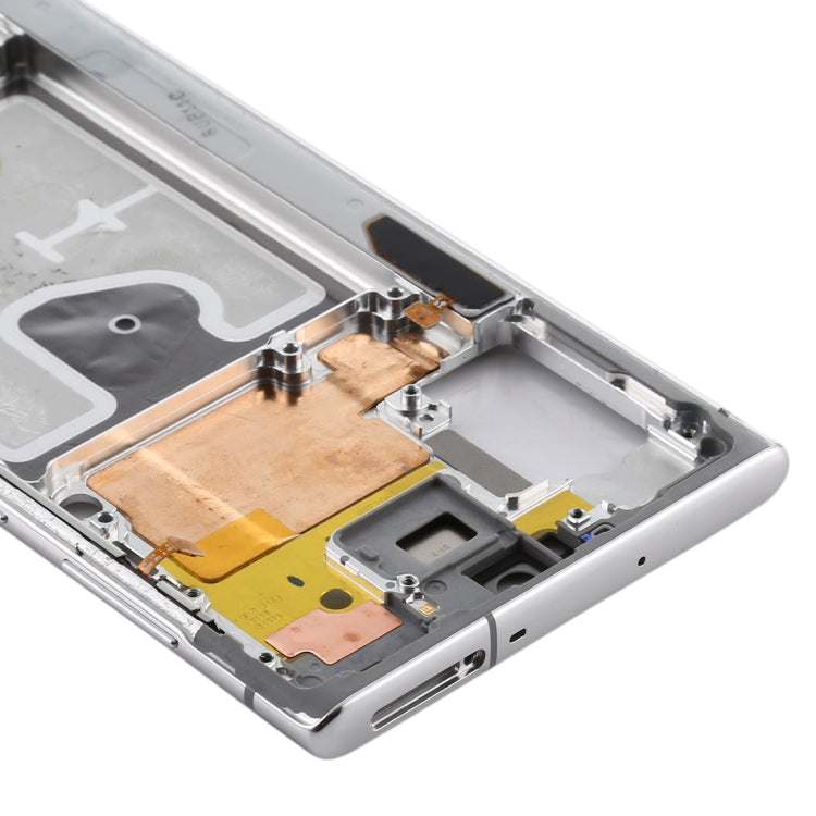 For Samsung Galaxy Note10 Middle Frame Bezel Plate (Silver) - free shipping - PMc TechLife - Order now!