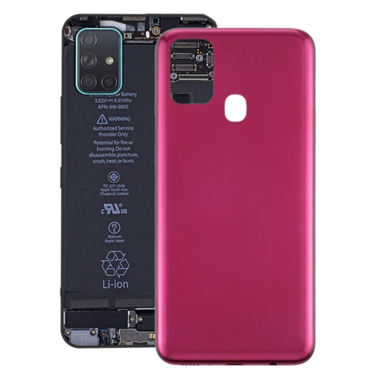 For Samsung Galaxy M31 / Galaxy M31 Prime Battery Back Cover (Red) - free shipping - PMc TechLife - Order now!