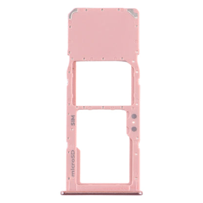 For Samsung Galaxy A51 SIM Card Tray + Micro SD Card Tray (Pink) - Card Socket by PMC Jewellery | Online Shopping South Africa | PMC Jewellery | Buy Now Pay Later Mobicred