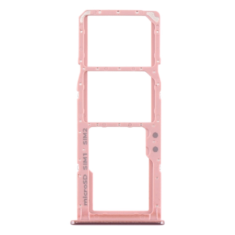 For Samsung Galaxy A51 / A515 SIM Card Tray + SIM Card Tray + Micro SD Card Tray (Pink) - free shipping - PMc TechLife - Order now!