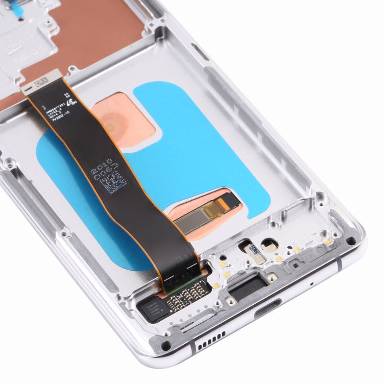Original Super AMOLED LCD Screen for Samsung Galaxy S20 Ultra 4G/S20 Ultra 5G Digitizer Full Assembly with Frame (Silver) - free shipping - PMC TechLife - Order now!
