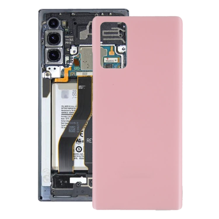 For Samsung Galaxy Note20 Battery Back Cover (Pink) - Back Cover by PMC Jewellery | Online Shopping South Africa | PMC Jewellery | Buy Now Pay Later Mobicred