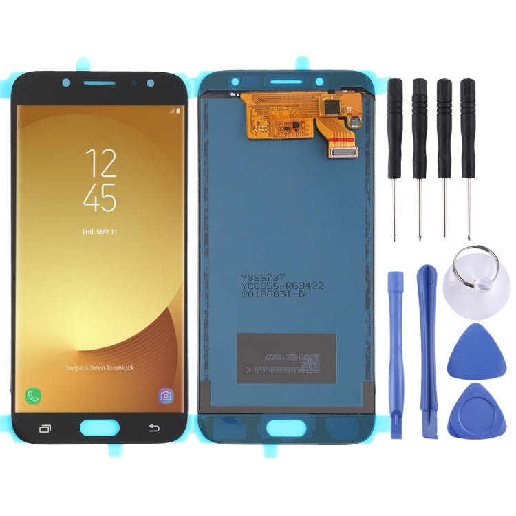 TFT LCD Screen for Galaxy J7 (2017), J730F/DS, J730FM/DS With Digitizer Full Assembly (Black) - free shipping - PMc TechLife - Order now!