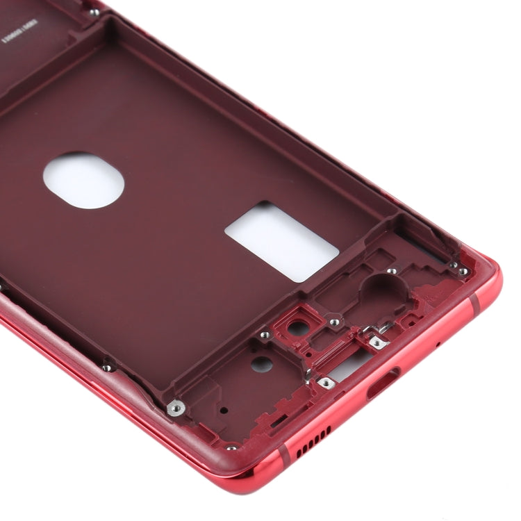 For Samsung Galaxy S20 FE  Middle Frame Bezel Plate (Red) - free shipping - PMc TechLife - Order now!
