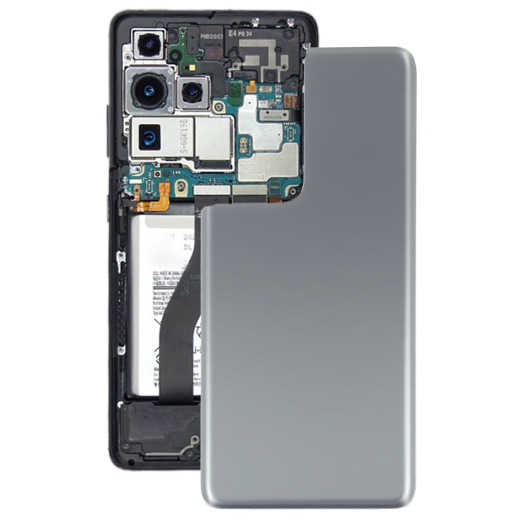 For Samsung Galaxy S21 Ultra 5G Battery Back Cover (Grey) - free shipping - PMc TechLife - Order now!