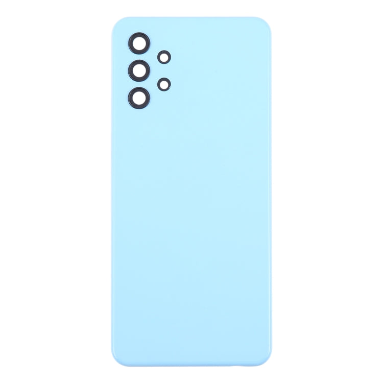 For Samsung Galaxy A32 5G Battery Back Cover with Camera Lens Cover(Blue) - free shipping - PMc TechLife - Order now!