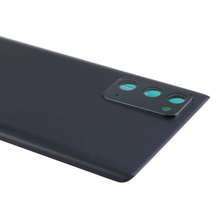 For Samsung Galaxy Note20 Battery Back Cover with Camera Lens Cover (Black) - free shipping - PMc TechLife - Order now!