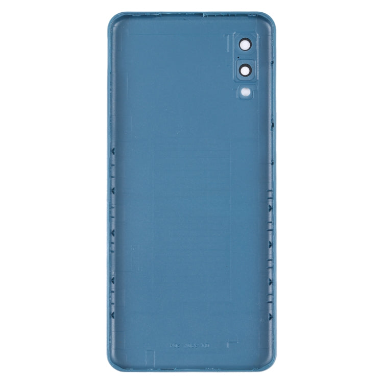 For Samsung Galaxy A02 Battery Back Cover with Camera Lens Cover (Blue) - free shipping - PMc TechLife - Order now!