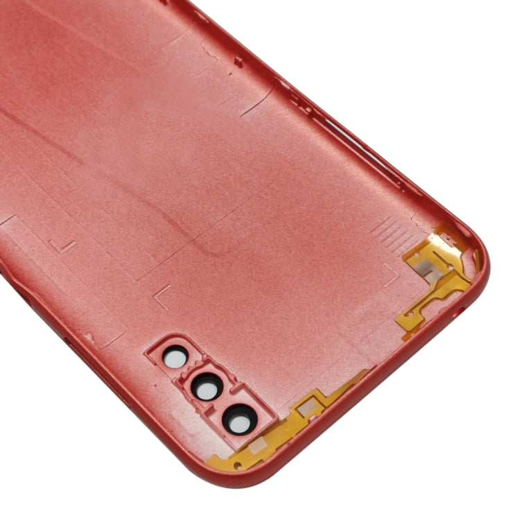 For Samsung Galaxy A01 SM-015F Battery Back Cover With Camera Lens (Red) - free shipping - PMc TechLife - Order now!
