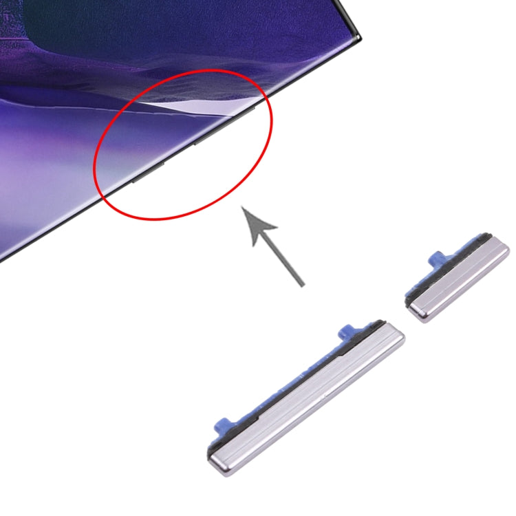 For Samsung Galaxy Note20 Ultra Power Button and Volume Control Button(Grey) - free shipping - PMc TechLife - Order now!