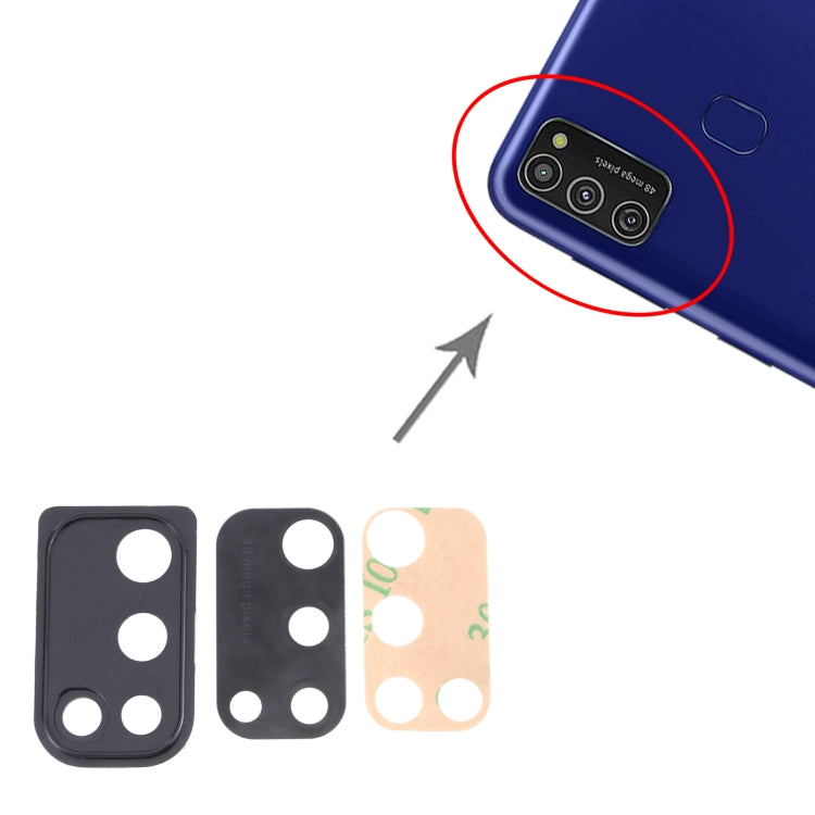 For Samsung Galaxy M21 SM-M215 10pcs Camera Lens Cover (Black) - free shipping - PMc TechLife - Order now!