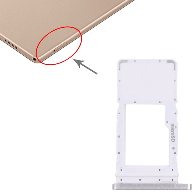 For Samsung Galaxy Tab A7 10.4 (2020) SM-T505 Micro SD Card Tray (White) - free shipping - PMc TechLife - Order now!