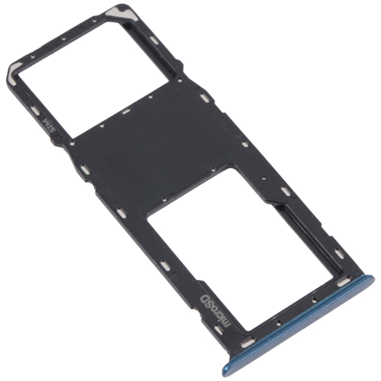 For Samsung Galaxy A03s SM-A037U Original SIM Card Tray + Micro SD card tray (Blue) - free shipping - PMc TechLife - Order now!