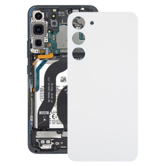 For Samsung Galaxy S23+ SM-S916B OEM Glass Battery Back Cover(White) - Back Cover by PMC Jewellery | Online Shopping South Africa | PMC Jewellery