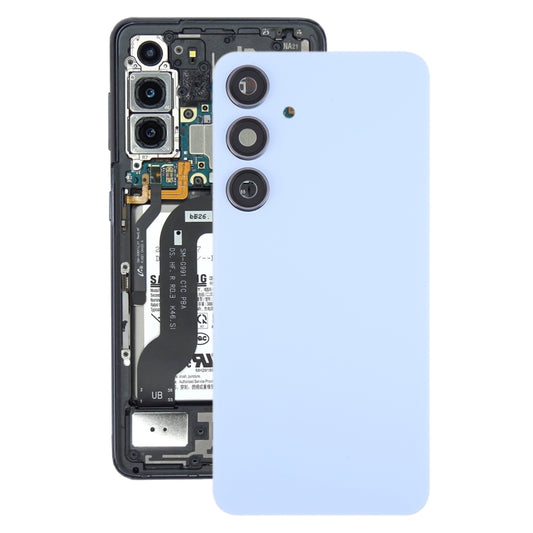 For Samsung Galaxy S24+ SM-S926B OEM Battery Back Cover with Camera Lens Cover(Blue) - Back Cover by PMC Jewellery | Online Shopping South Africa | PMC Jewellery