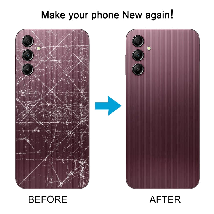For Samsung Galaxy A14 SM-A145F Original Battery Back Cover(Silver) - free shipping - PMc TechLife - Order now!
