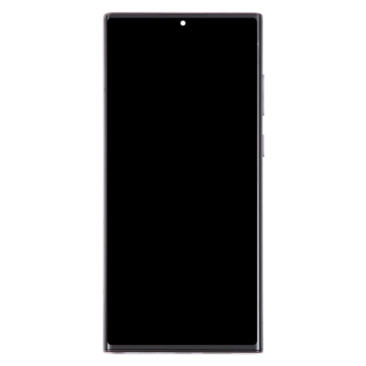 For Samsung Galaxy S22 Ultra 5G SM-S908B Original LCD Screen Digitizer Full Assembly with Frame (Black) - free shipping - PMC TechLife - Order now!