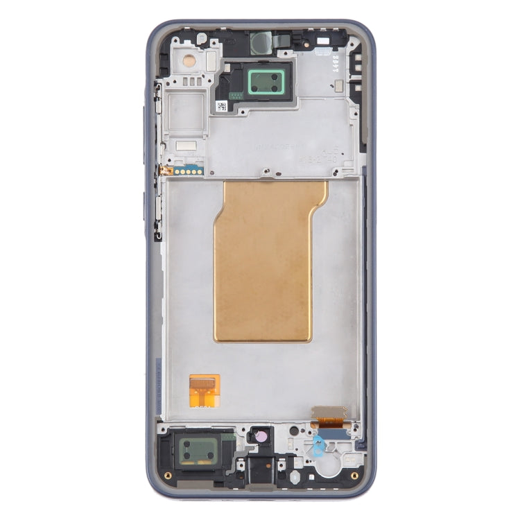 For Samsung Galaxy A35 SM-A356B 6.43 inch OLED LCD Screen Digitizer Full Assembly with Frame(Dark Blue) - free shipping - PMc TechLife - Order now!