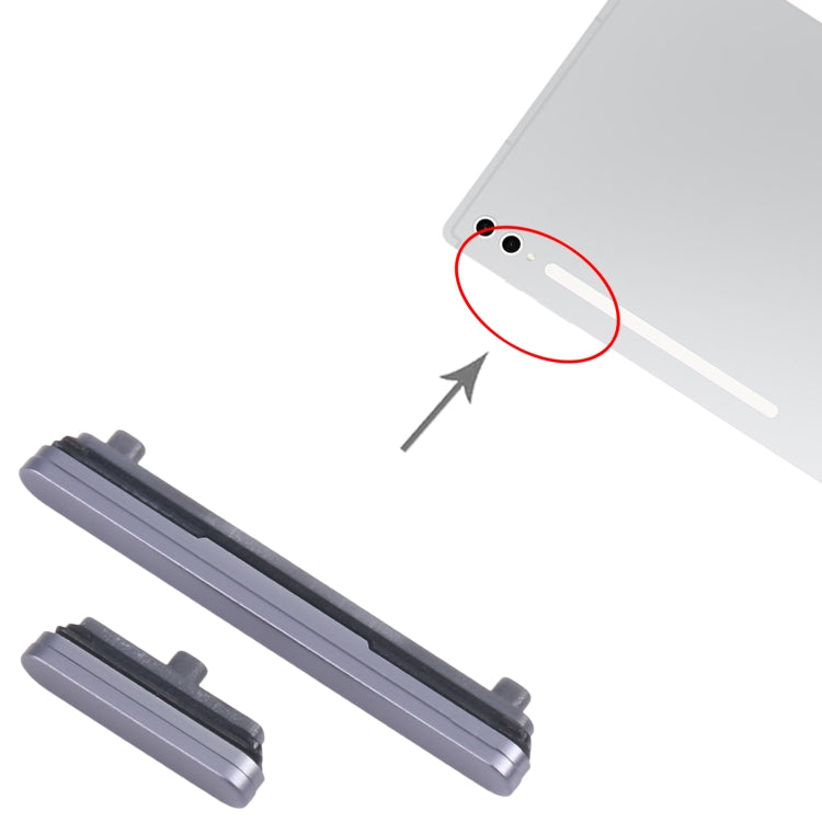 For Samsung Galaxy Tab S10 Ultra SM-X920/X926 Original Power Button and Volume Control Button (Grey) - free shipping - PMc TechLife - Order now!