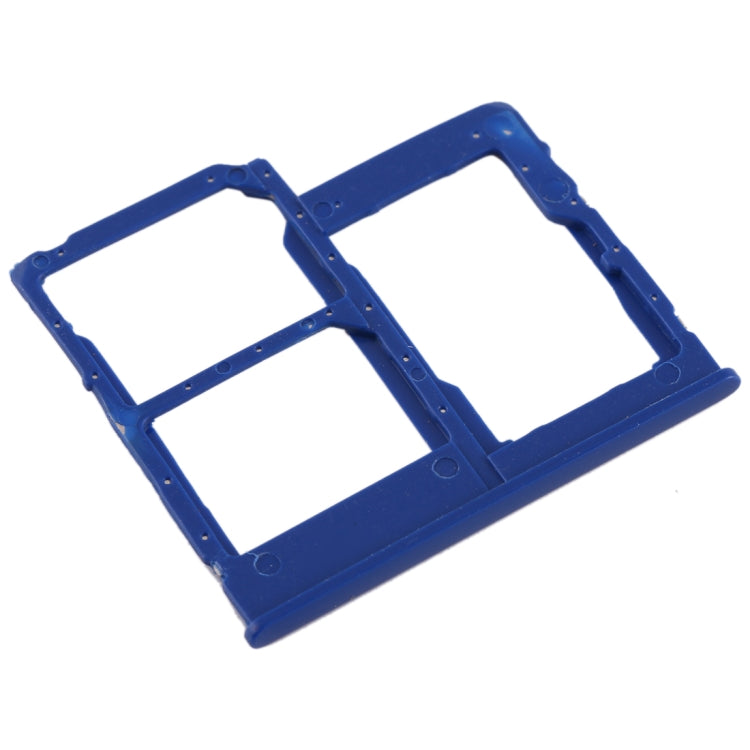 For Galaxy A40 SIM Card Tray + SIM Card Tray + Micro SD Card Tray (Blue) - free shipping - PMc TechLife - Order now!
