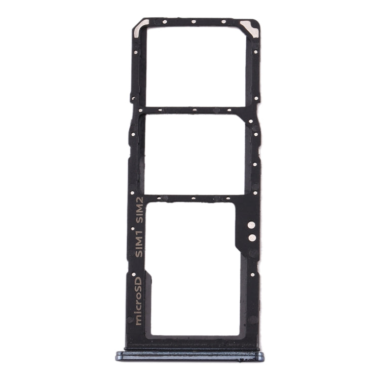 For Galaxy A70 SIM Card Tray + SIM Card Tray + Micro SD Card Tray (Black) - free shipping - PMc TechLife - Order now!