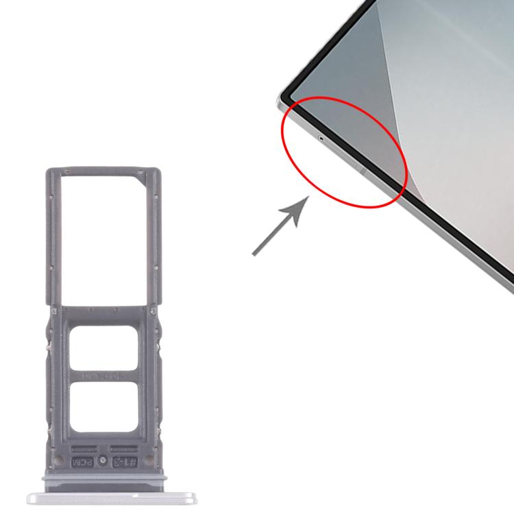 For Samsung Galaxy Z Fold6 SM-F956B Original SIM Card Tray (Silver) - free shipping - PMc TechLife - Order now!