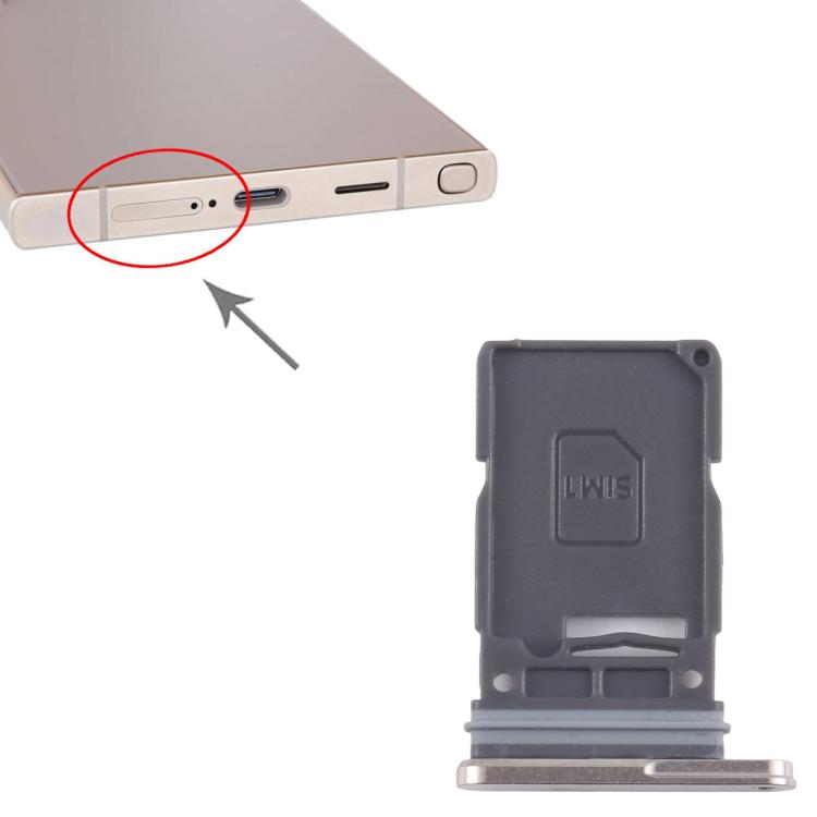 For Samsung Galaxy S25 Ultra SM-S938U US Version Original SIM Card Tray (Gold) - free shipping - PMc TechLife - Order now!