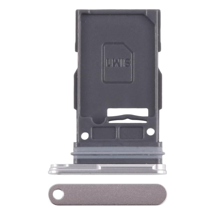 For Samsung Galaxy S24 SM-S921B Original SIM Card Tray (Silver) - free shipping - PMc TechLife - Order now!