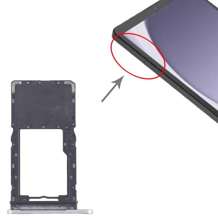 For Samsung Galaxy Tab A9 SM-X110 Micro SD Card Tray (Silver) - free shipping - PMc TechLife - Order now!