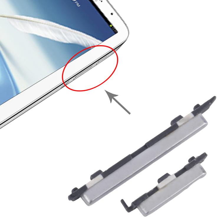 For Samsung Galaxy Note 8.0 GT-N5100 Original Power Button and Volume Control Button (Silver) - free shipping - PMc TechLife - Order now!