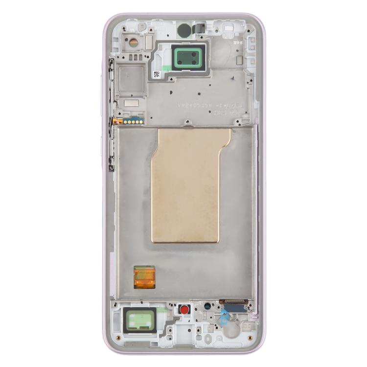 For Samsung Galaxy A35 SM-A356B Original LCD Screen Digitizer Full Assembly with Frame (Pink) - free shipping - PMc TechLife - Order now!