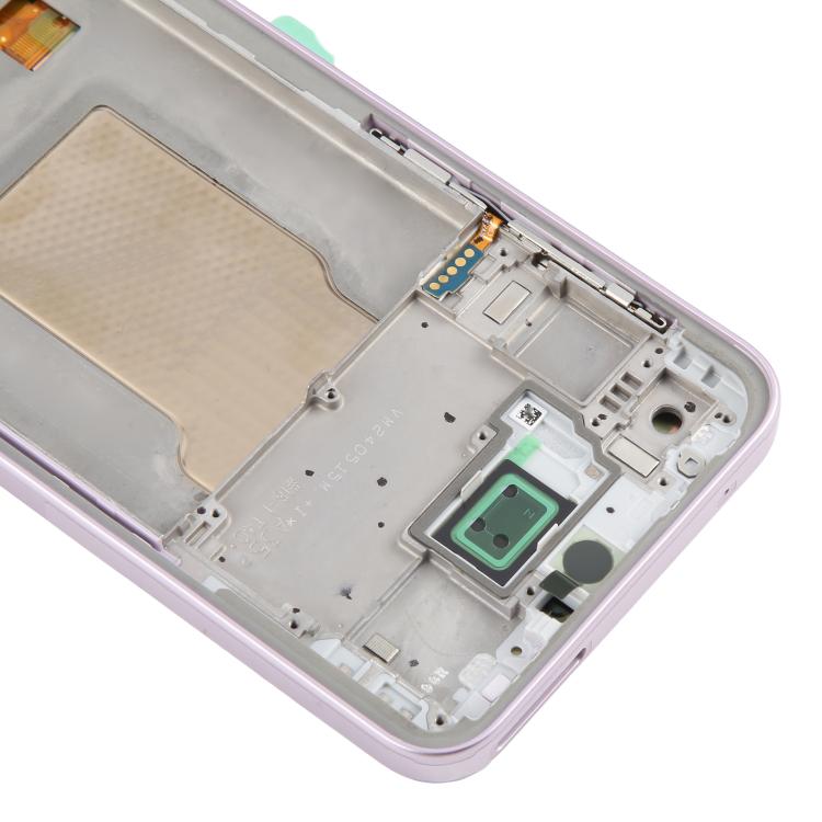 For Samsung Galaxy A35 SM-A356B Original LCD Screen Digitizer Full Assembly with Frame (Pink) - free shipping - PMc TechLife - Order now!