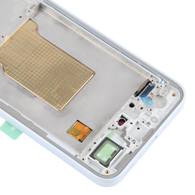 For Samsung Galaxy A35 SM-A356B Original LCD Screen Digitizer Full Assembly with Frame (Baby Blue) - free shipping - PMc TechLife - Order now!